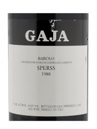 Gaja Barolo Sperss 1988