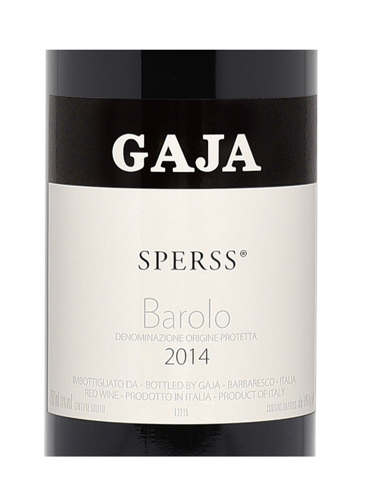 Gaja Barolo Sperss 2014