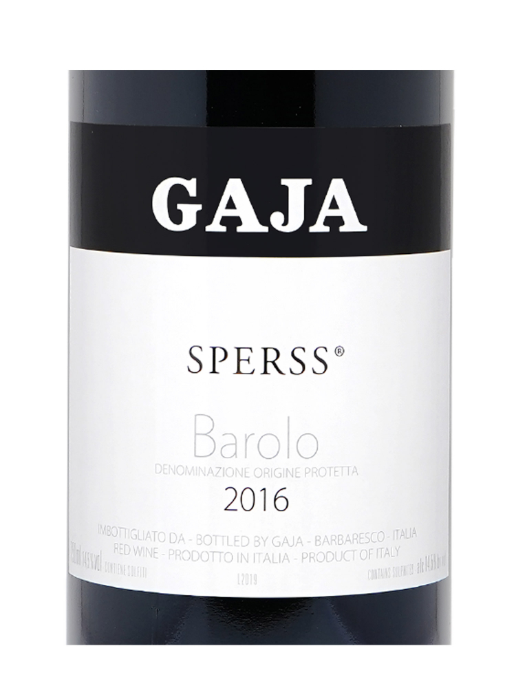 Gaja Barolo Sperss 2016