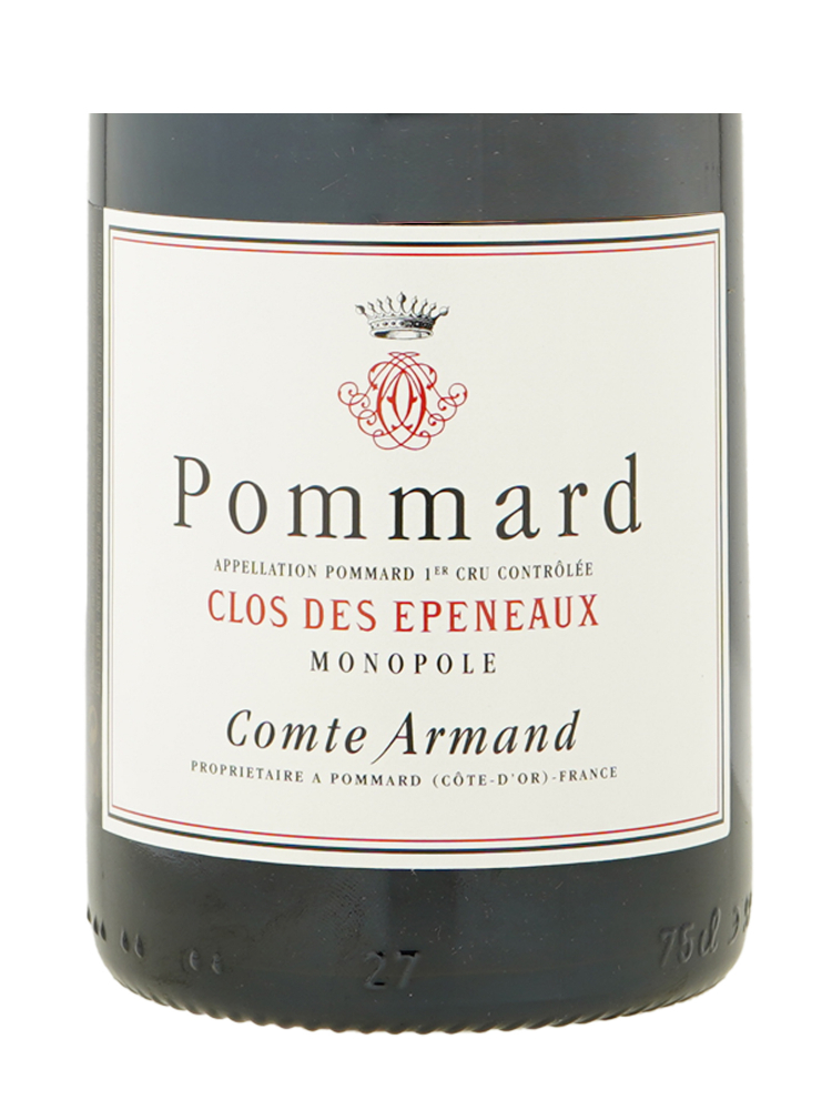 Comte Armand Pommard Clos des Epeneaux 1er Cru 2009