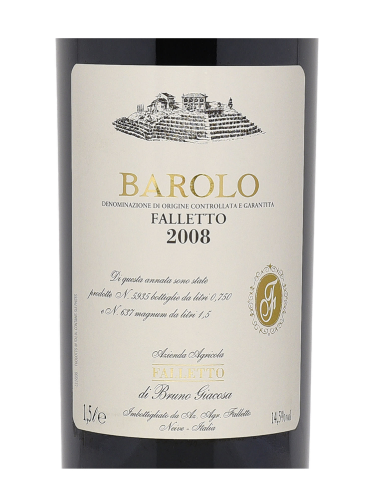 Bruno Giacosa Barolo Falletto 2008 1500ml
