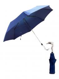 Pasotti Umbrella FMW32 Dolphin Handle Blue