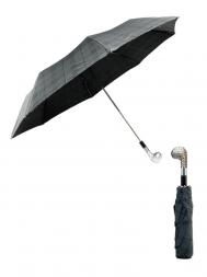 葩莎帝雨伞 FMW42 高尔夫球杆伞柄 灰色格子