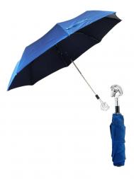 Pasotti Umbrella FMW37 Lion Hande Blue Gradient