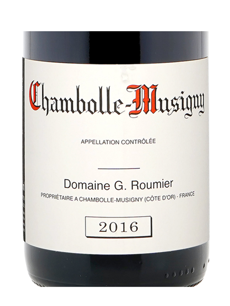 Georges Roumier Chambolle Musigny 2016