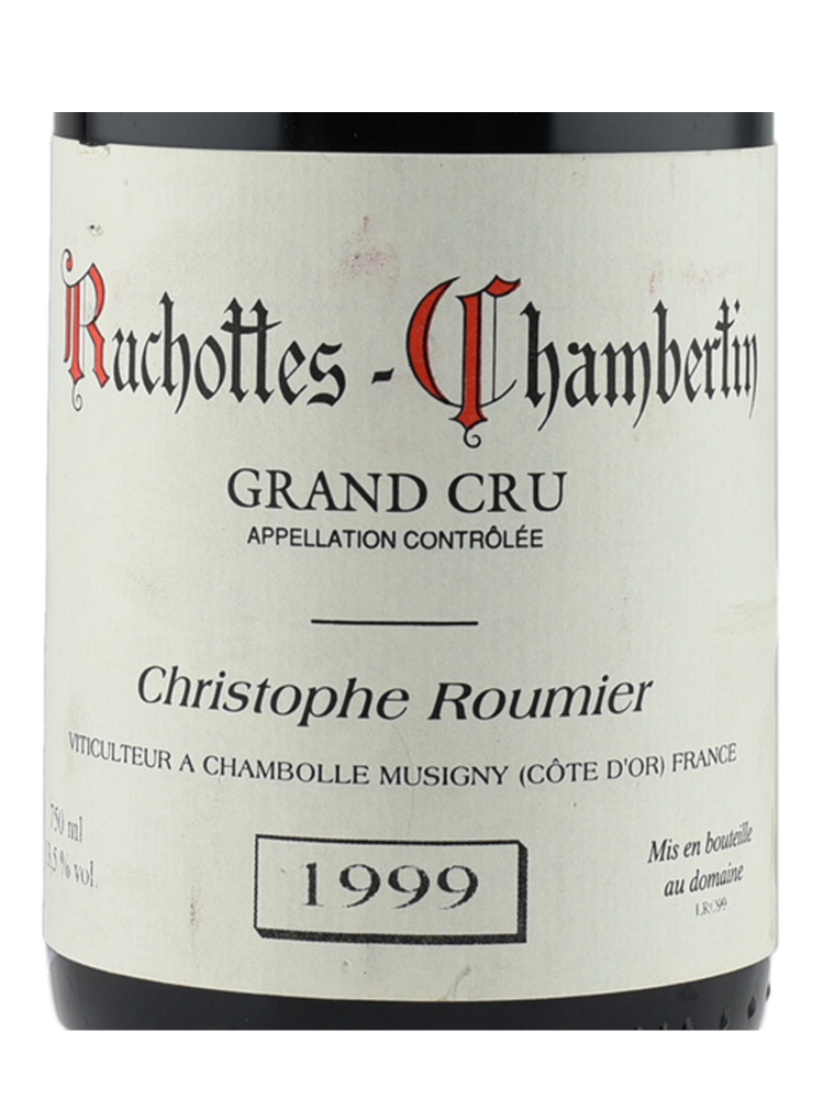 Christophe Roumier Ruchottes Chambertin Grand Cru 1999