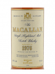 Macallan 1976 18 Year Old Sherry Oak (Bottled 1994) Single Malt 700ml w/box