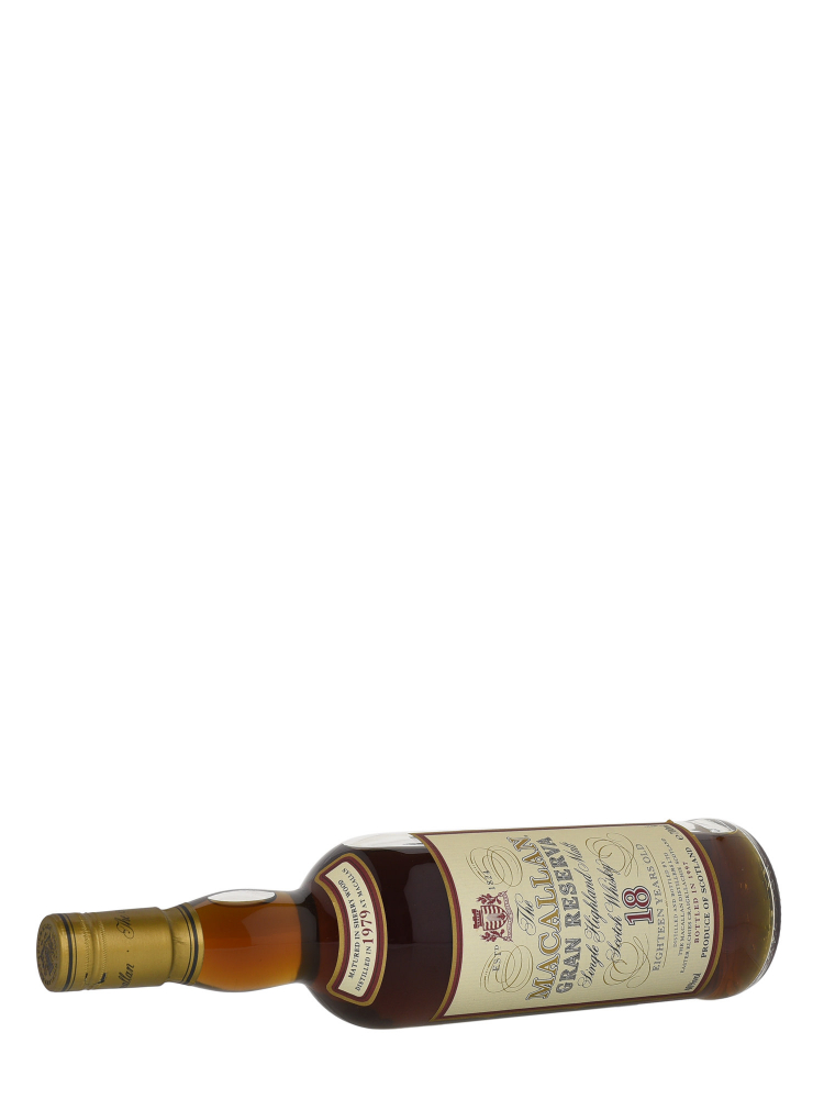 Macallan 1979 18 Year Old Gran Reserva (Bottled 1997) Single Malt 700ml w/wooden box