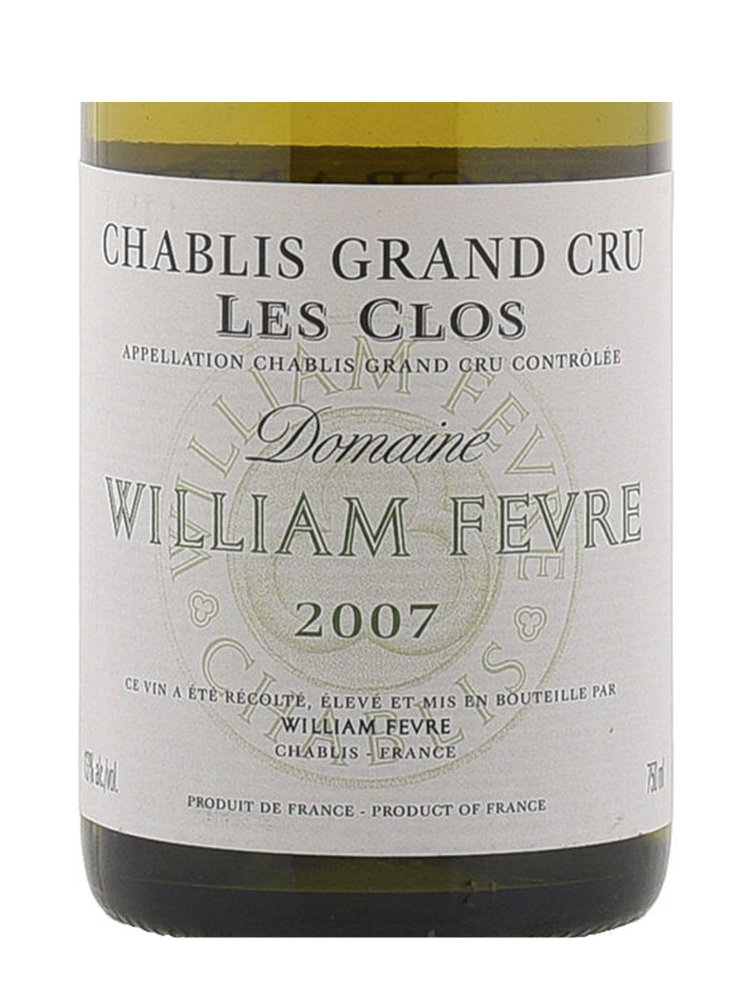 William Fevre Chablis Les Clos Grand Cru 2007