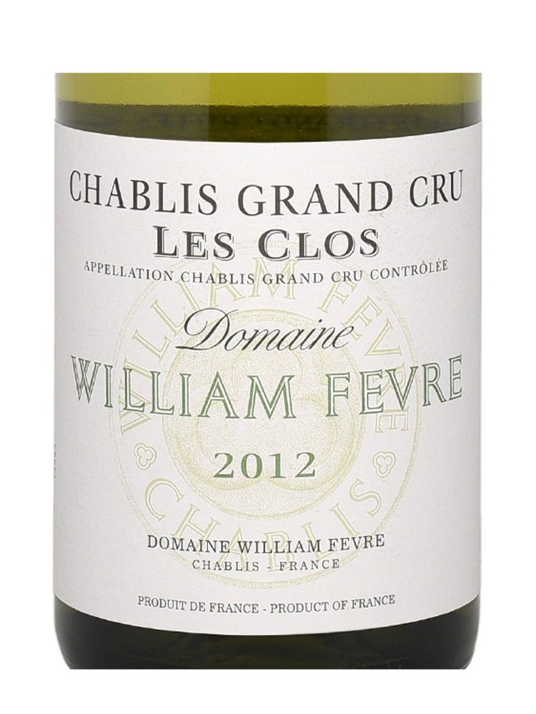 William Fevre Chablis Les Clos Grand Cru 2012