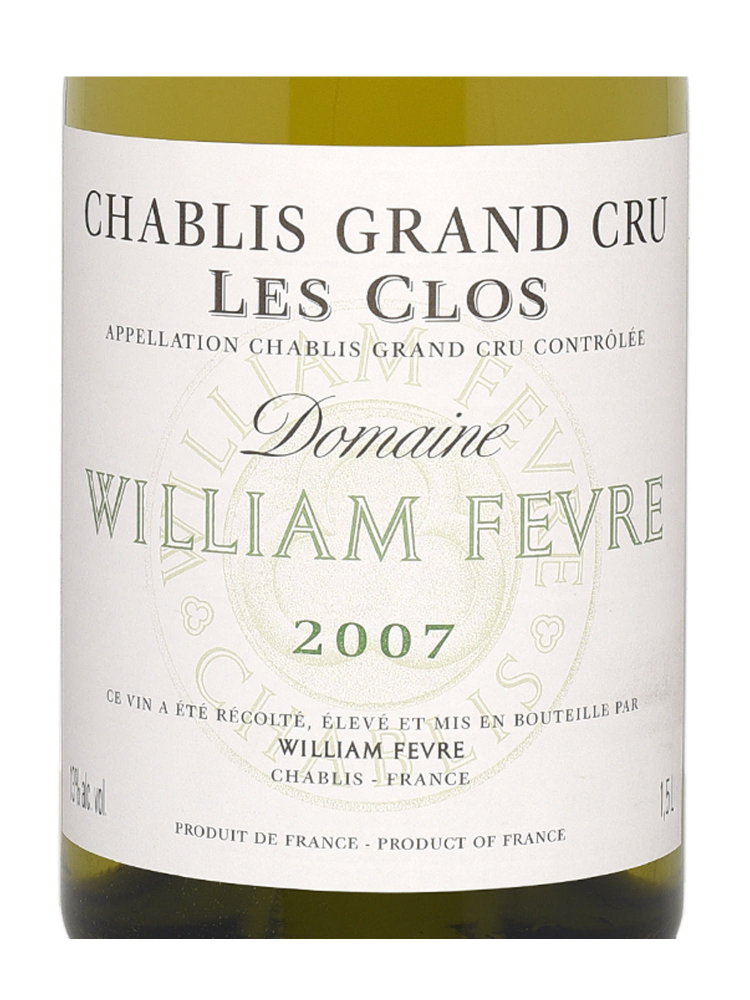 William Fevre Chablis Les Clos Grand Cru 2007 1500ml