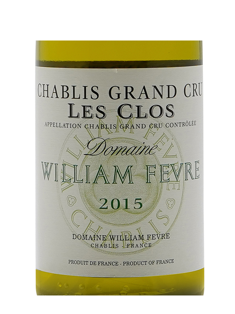 William Fevre Chablis Les Clos Grand Cru 2015 375ml