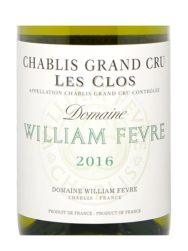 William Fevre Chablis Les Clos Grand Cru 2016 - 6bots