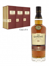 格兰利威 21 年陈酿典藏单一麦芽威士忌 700ml(盒装) - 6瓶