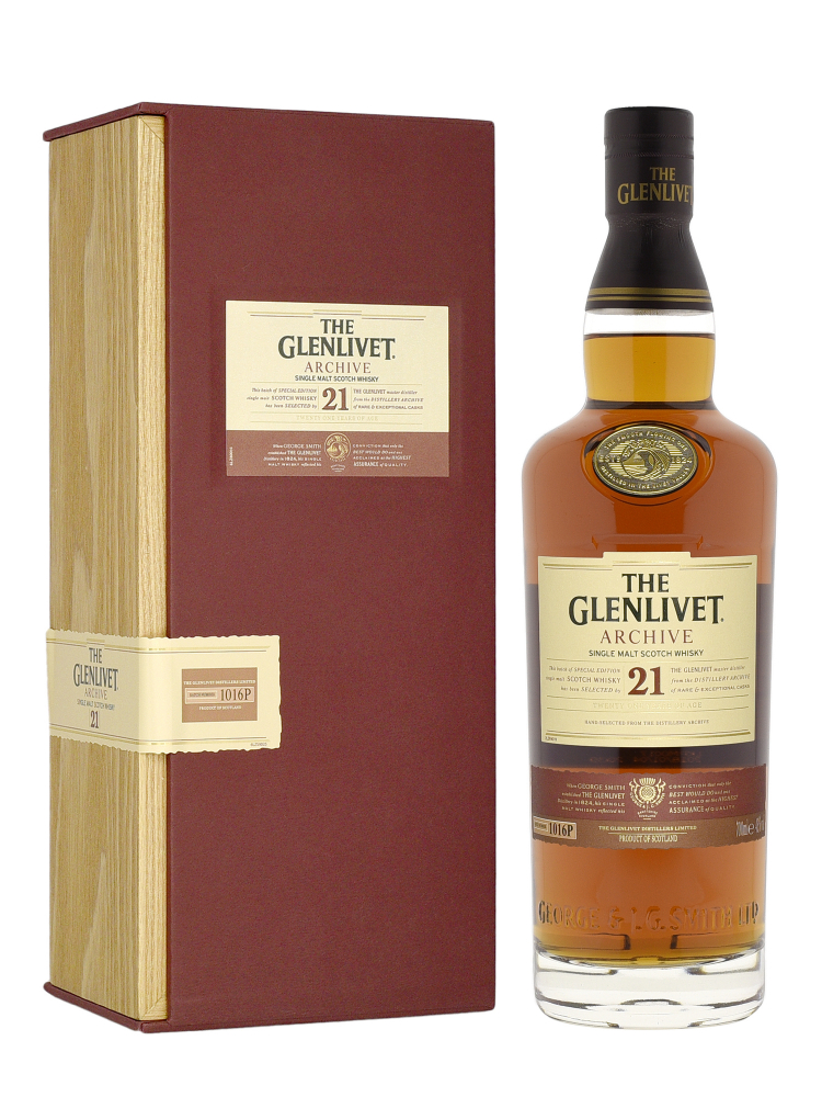 Glenlivet  21 Year Old Archive Single Malt Scotch Whisky 700ml