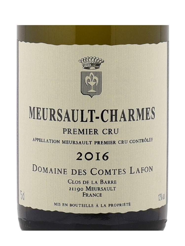 Domaine Comtes Lafon Meursault Charmes 1er Cru 2016