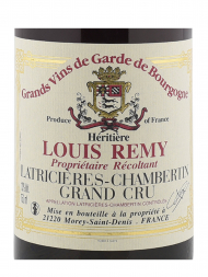 Domaine Louis Remy Latricieres Chambertin Grand Cru 1985