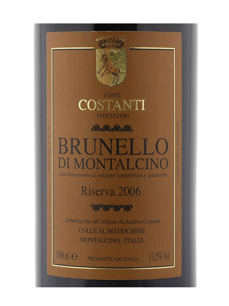 Conti Costanti Brunello di Montalcino Riserva 2006 1500ml