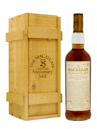 麦卡伦 1968 年份 25 年周年纪念麦芽威士忌 （1994 年装瓶) 单一麦芽威士忌700ml (木盒装)