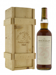 麦卡伦 1975 年份 25 年周年纪念麦芽威士忌（2000年装瓶) 单一麦芽威士忌 700ml (木盒装)