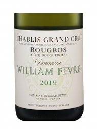 William Fevre Chablis Bougros Cote Bouguerots Grand Cru 2019