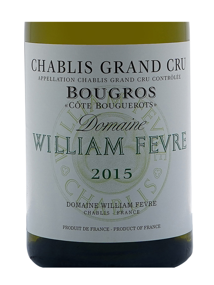 William Fevre Chablis Bougros Cote Bouguerots Grand Cru 2015 1500ml