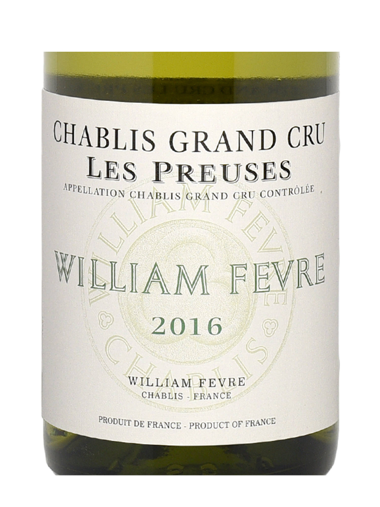 William Fevre Chablis Les Preuses Grand Cru 2016