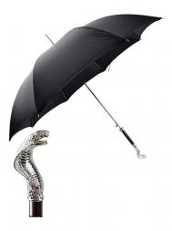 Pasotti Umbrella MAW99 Snake Cobra Handle Black