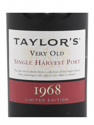 Taylor Very Old Single Harvest Port 1968 w/box