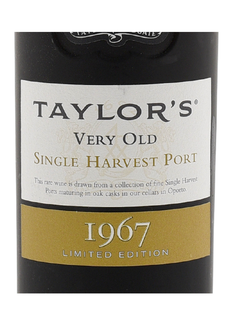 Taylor Very Old Single Harvest Port 1967 w/box