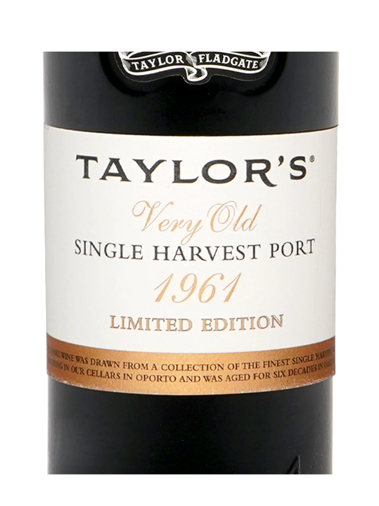 Taylor Very Old Single Harvest Port 1961 w/box