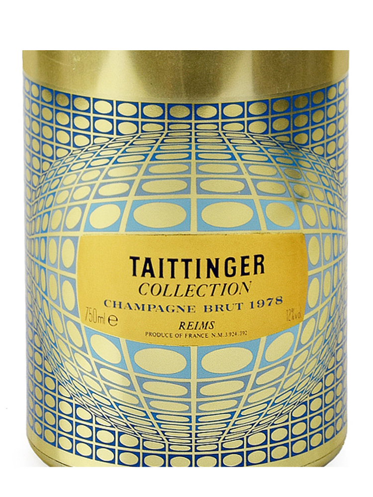 Taittinger Champagne Collection 1978 Vasarely