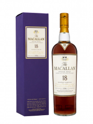 麦卡伦 1986 年 18 年雪莉桶陈酿单一麦芽威士忌 750ml (盒装)