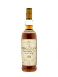 麦卡伦 1978 年 18 年雪莉桶陈酿（1996年装瓶）单一麦芽威士忌700ml 无盒装