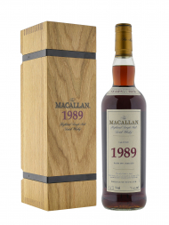 麦卡伦 1989 年21年珍稀系列 3247号酒桶（2010年装瓶) 单一麦芽威士忌700ml (盒装)