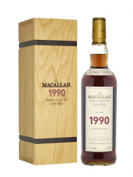麦卡伦 1990 年份22 年珍稀系列 24706号酒桶（2013年装瓶) 单一麦芽威士忌 700ml (盒装)