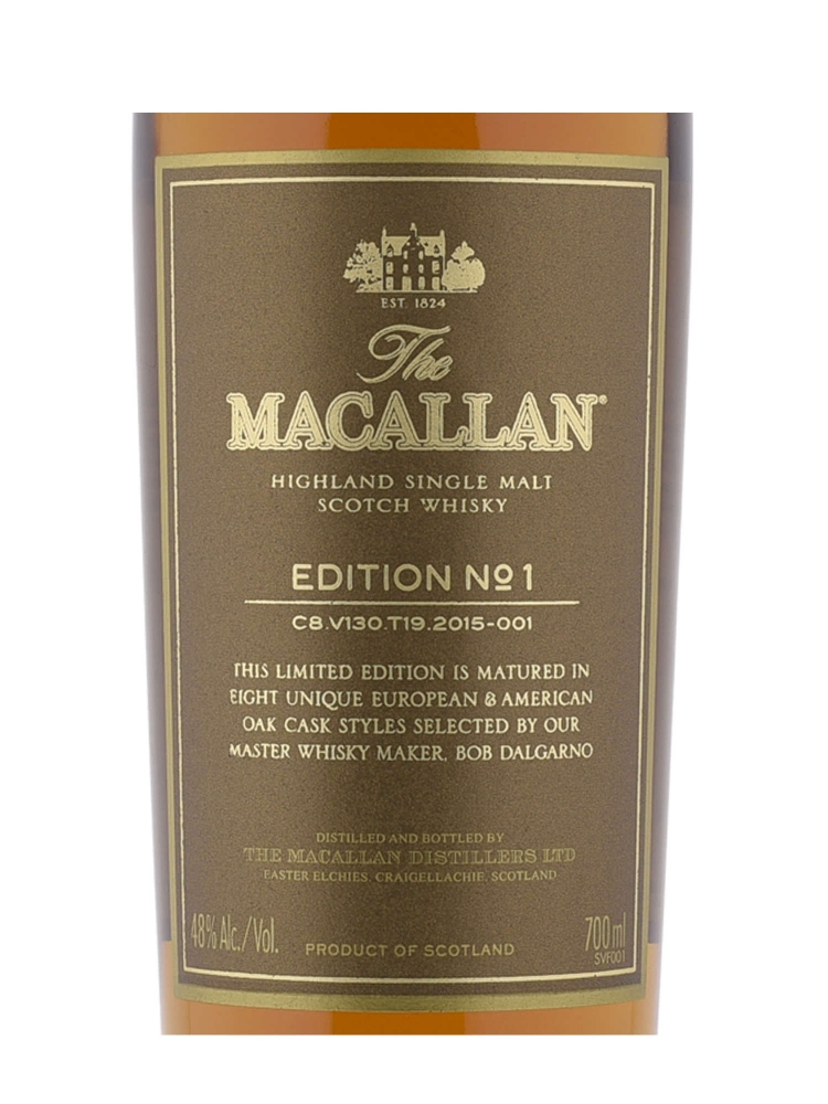 Macallan Edition No.1 Single Malt 700ml