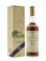 Macallan 1967 18 Year Old Sherry Oak Single Malt 750ml w/box