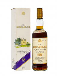 麦卡伦 1977 年 18 年雪莉桶陈酿 (1996 装瓶)单一麦芽威士忌 700ml  (盒装)