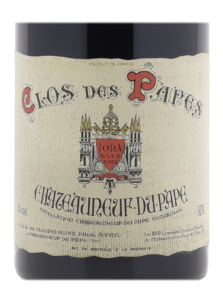 Paul Avril Clos des Papes Chateauneuf-du-Pape 2001 1500ml
