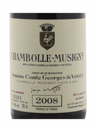 Comte Georges de Vogue Chambolle Musigny 2008