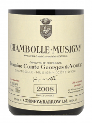 Comte Georges de Vogue Chambolle Musigny 2008 1500ml