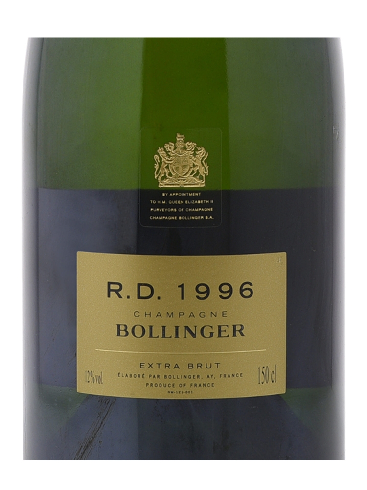 Bollinger R D Extra Brut 1996 1500ml