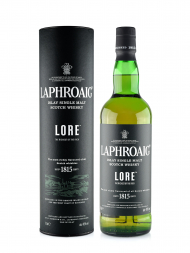 Laphroaig Lore Single Malt Whisky 700ml w/cylinder