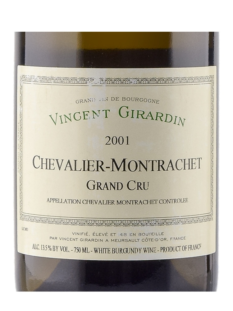 Vincent Girardin Chevalier Montrachet Grand Cru 2001