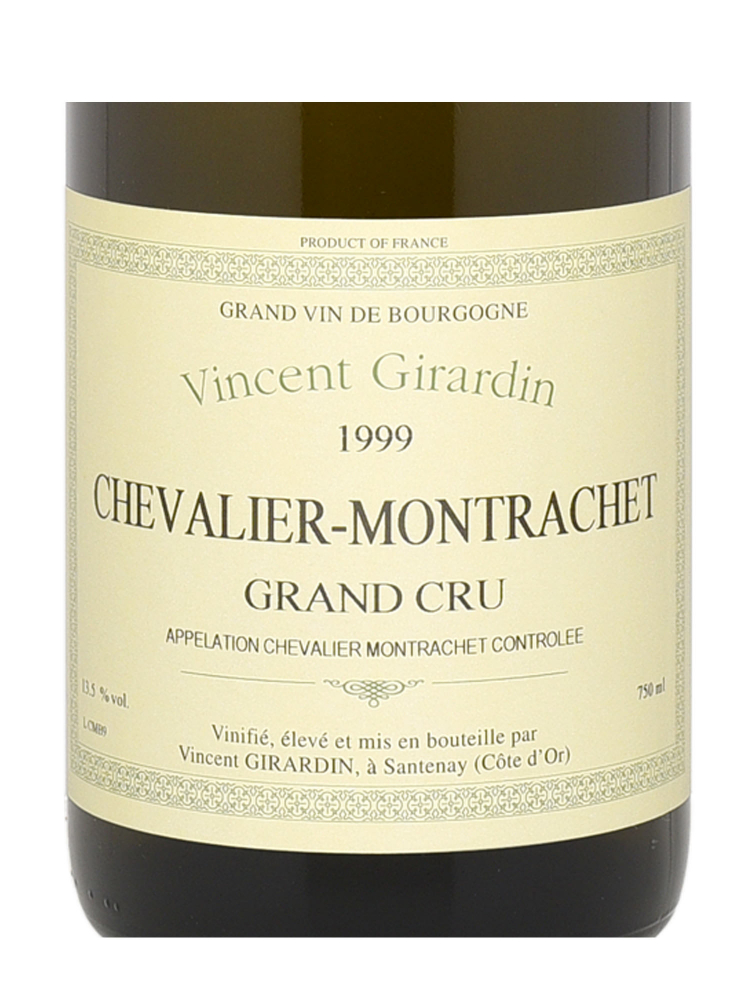 Vincent Girardin Chevalier Montrachet Grand Cru 1999