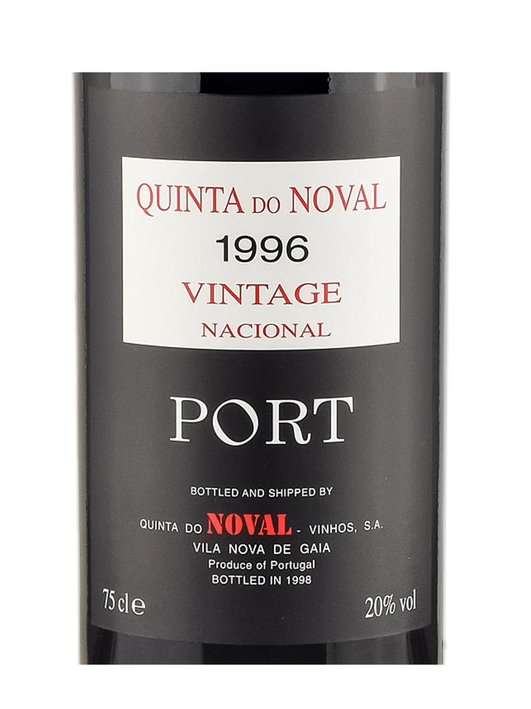 Quinta Do Noval Nacional 1996 ex-winery w/box