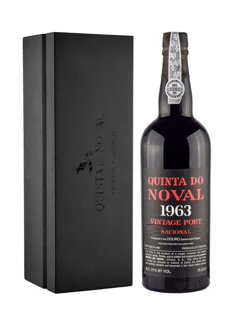 Quinta Do Noval Nacional 1963 ex-winery w/box