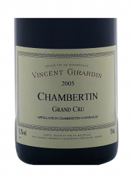 Vincent Girardin Chambertin Grand Cru 2005