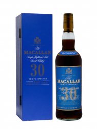 麦卡伦 30 年陈酿雪利桶蓝标单一麦750ml（盒装)